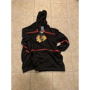 Adidas Mens BlackHawks Under The Lights Hoodie Size 3XL GI5274